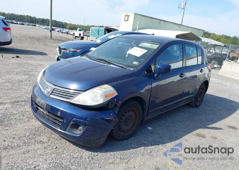 2007 Nissan Versa 1.8S from USA, damaged, VIN 3N1BC13E17L375523